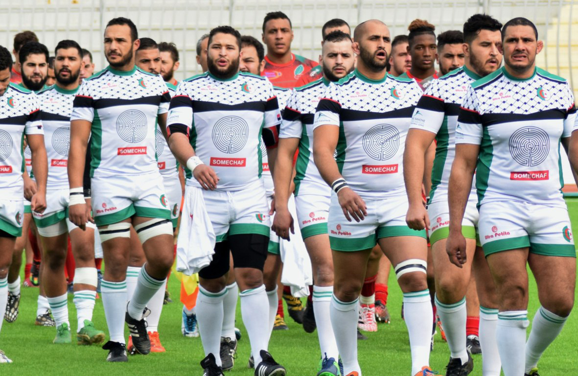 maillot rugby équipe national algérie