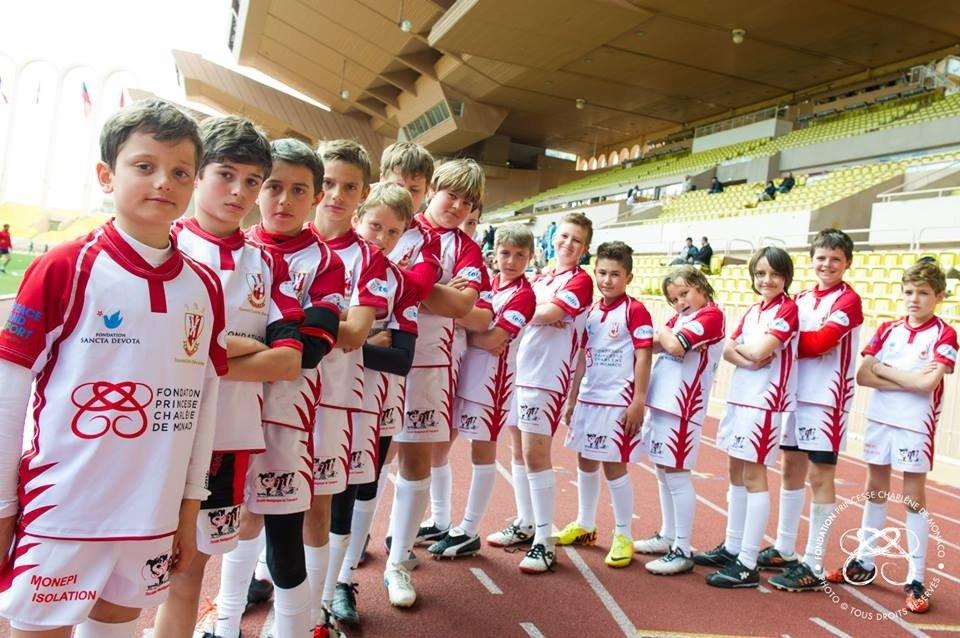 AS Monaco, maillot de football sublimé et personnalisé