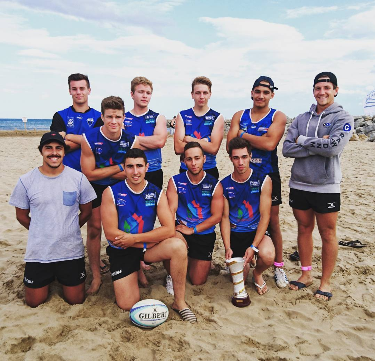 maillot beach rugby, gruissan beach rugby